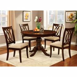 CARLISLE DINING SETS 5PC (TABLE + 4 SIDE CHAIRS) 